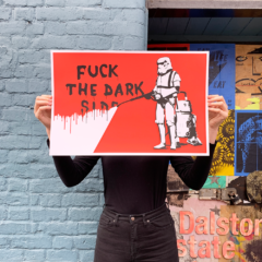 Thirsty Bstrd Print Club London Screenprint