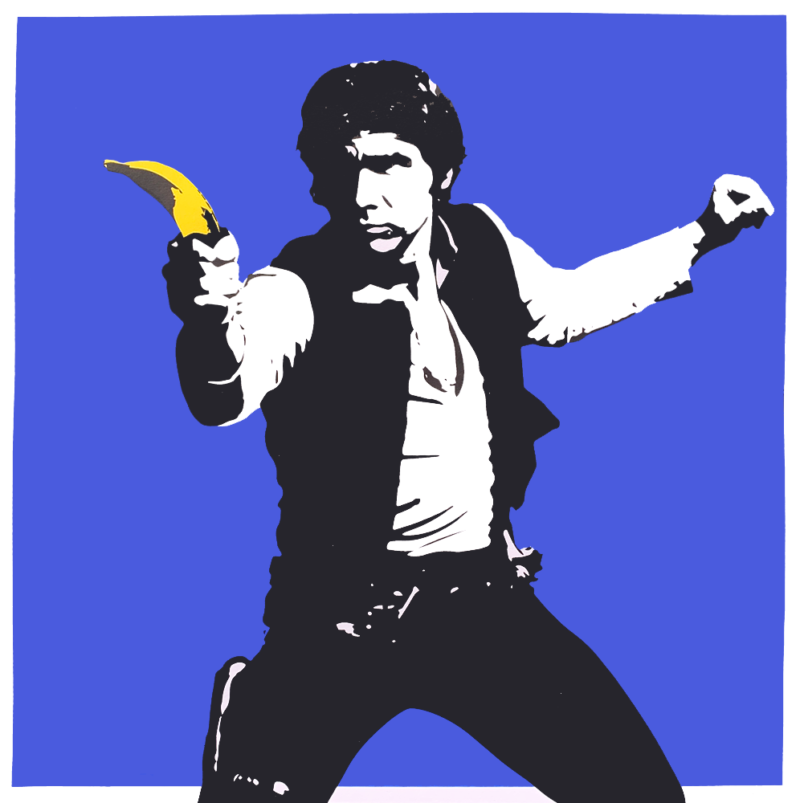 Han Solo Banana Gun – Full Image