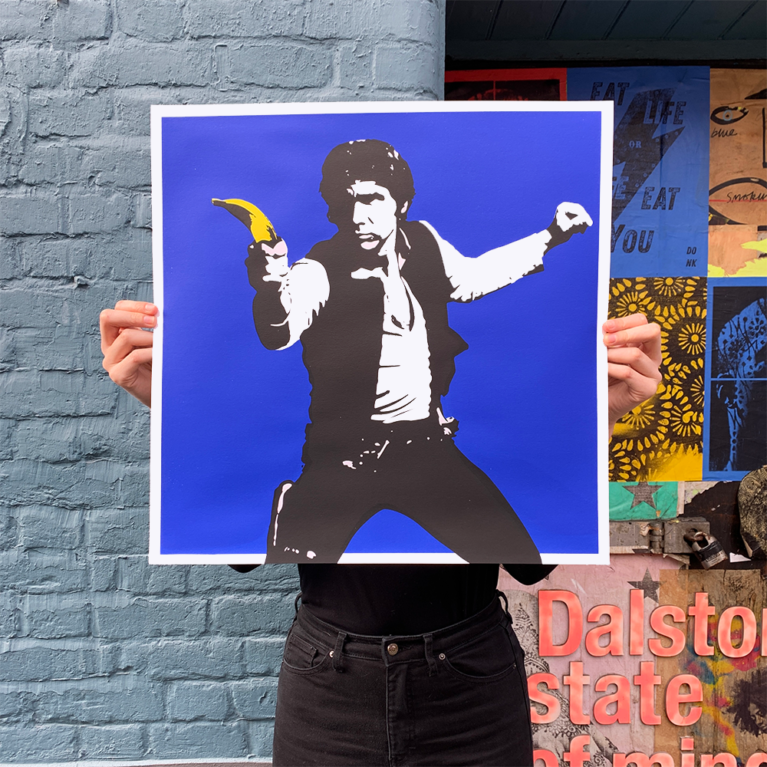 Hans Solo Banana Gun – Held