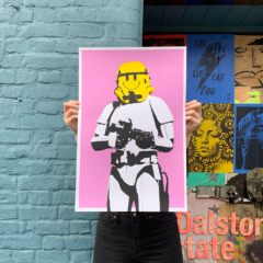 Thirsty Bstrd Print Club London Screenprint