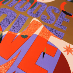 Margaux Carpentier Choose Love Print Club London