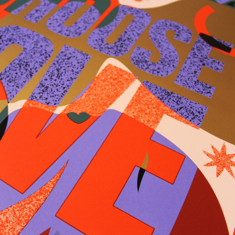 Margaux Carpentier Choose Love Print Club London