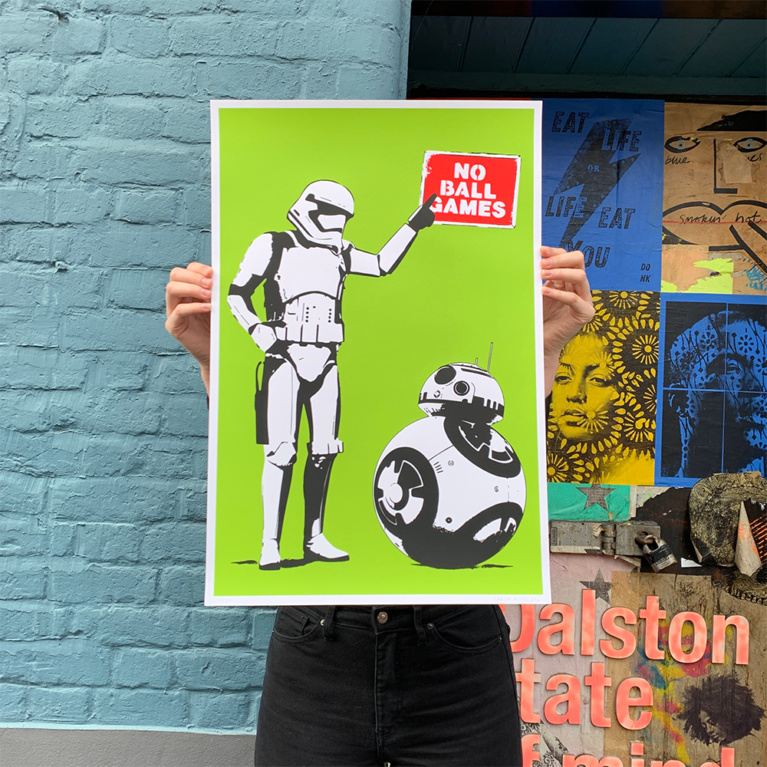 Thirsty Bstrd Print Club London Screenprint