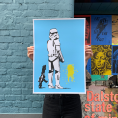 Thirsty Bstrd Print Club London Screenprint