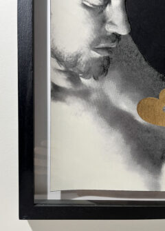 Stuart Forrester choose love original monoprint 02