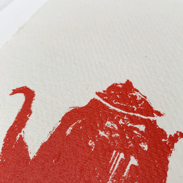 Claud Print Club London Screenprint