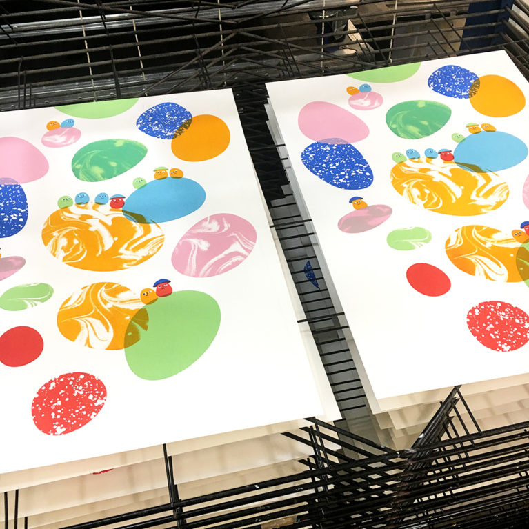 Natasha Searston Print Club London Screenprint