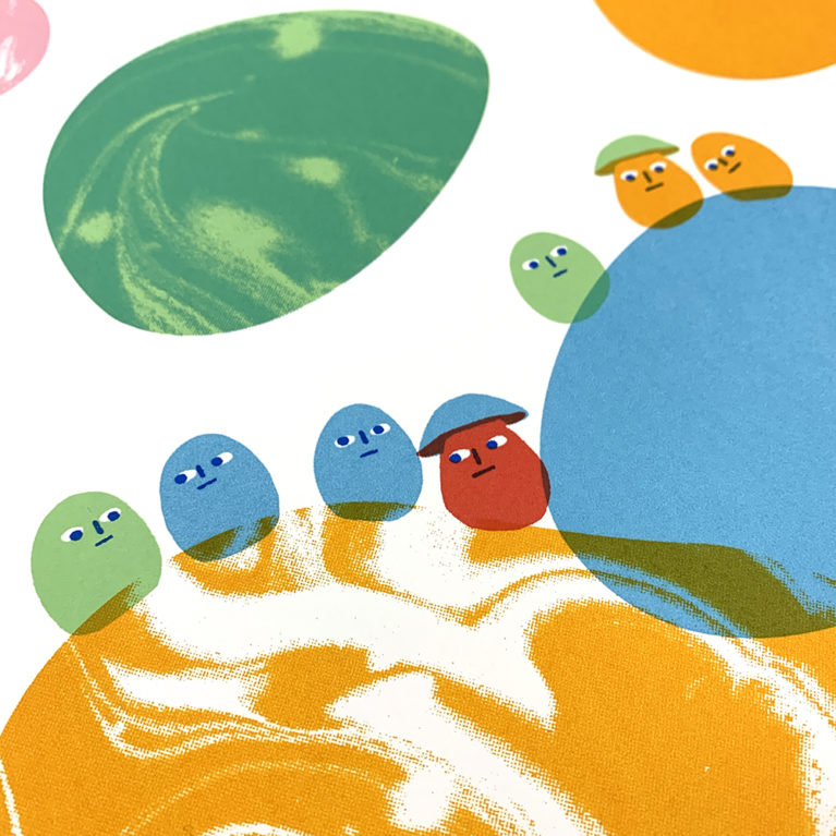 Natasha Searston Print Club London Screenprint