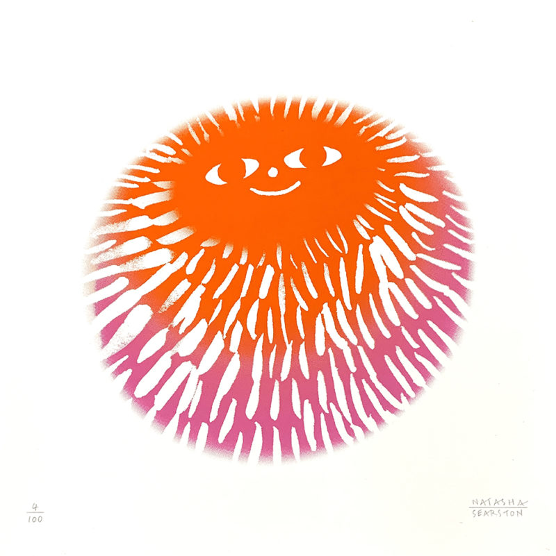 Natasha Searston Print Club London Screenprint