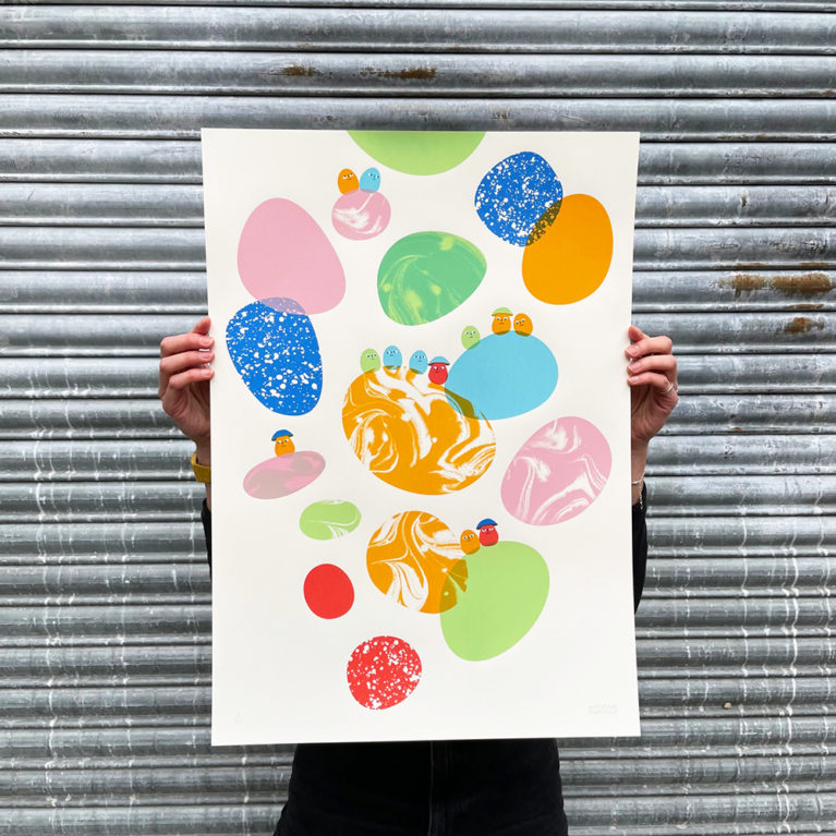 Natasha Searston Print Club London Screenprint