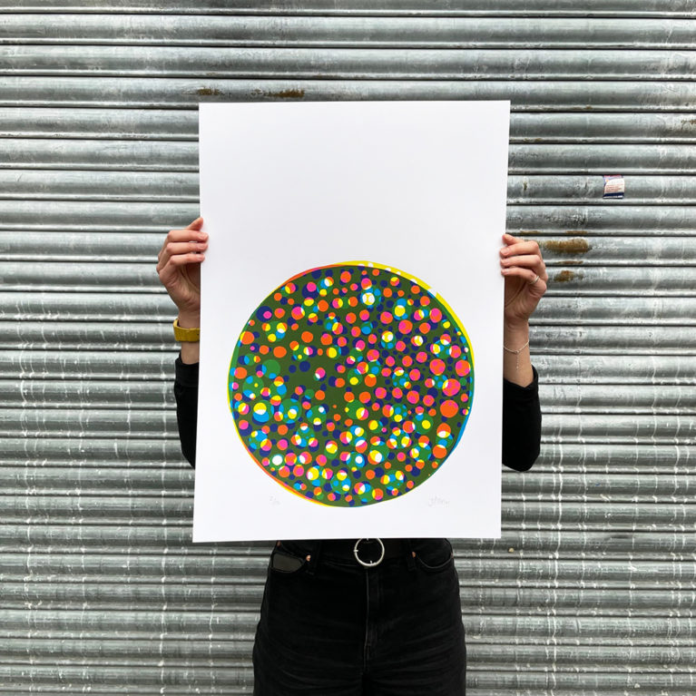 Jenni Allen Print Club London Screenprint