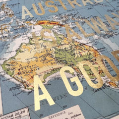 Dave Buonaguidi Print Club London Screenprint