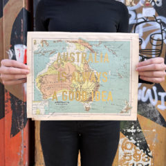 Dave Buonaguidi Print Club London Screenprint