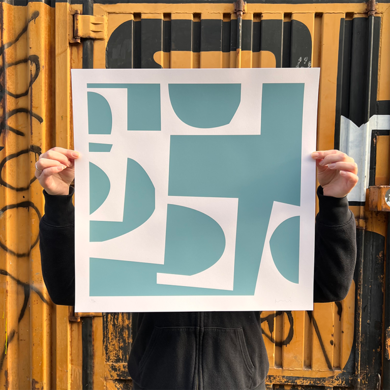 Jonathan Lawes Print Club London Screenprint