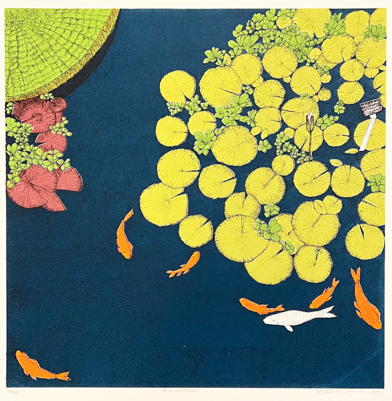 Clare Halifax Print Club London Screenprint