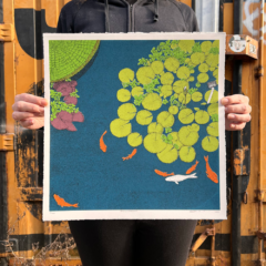 Clare Halifax Print Club London Screenprint