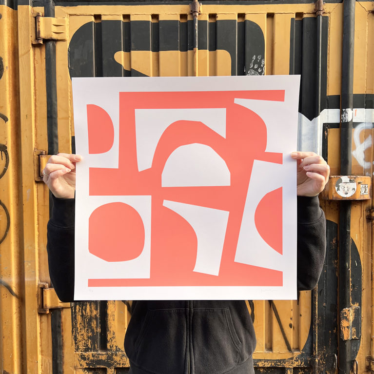 Jonathan Lawes Print Club London Screenprint