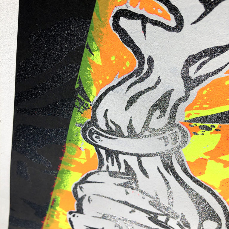 Ben Rider Print Club London Screenprint