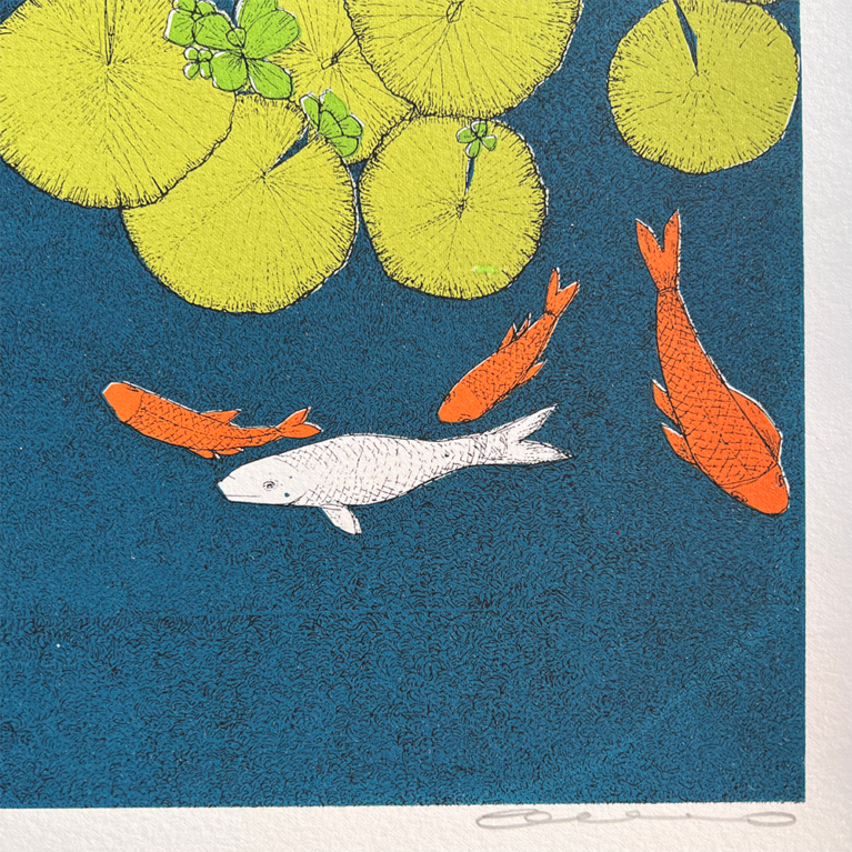 Clare Halifax Print Club London Screenprint