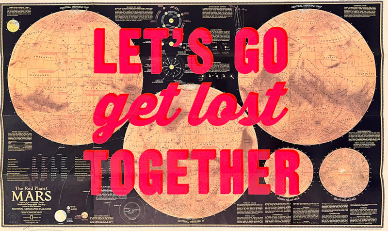 Dave Buonaguidi Print Club London Screenprint