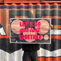 Dave Buonaguidi Print Club London Screenprint