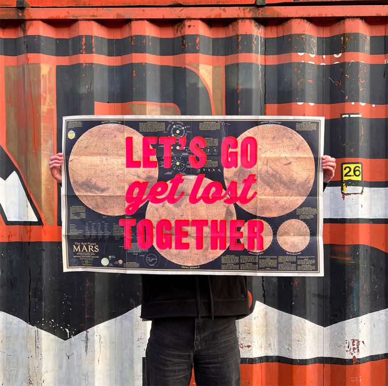 Dave Buonaguidi Print Club London Screenprint