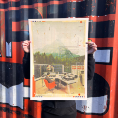 Maxine Gregson Print Club London Screenprint