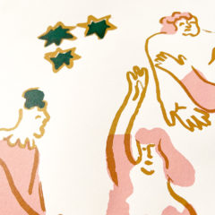 Rozalina Burkova Print Club London Screenprint