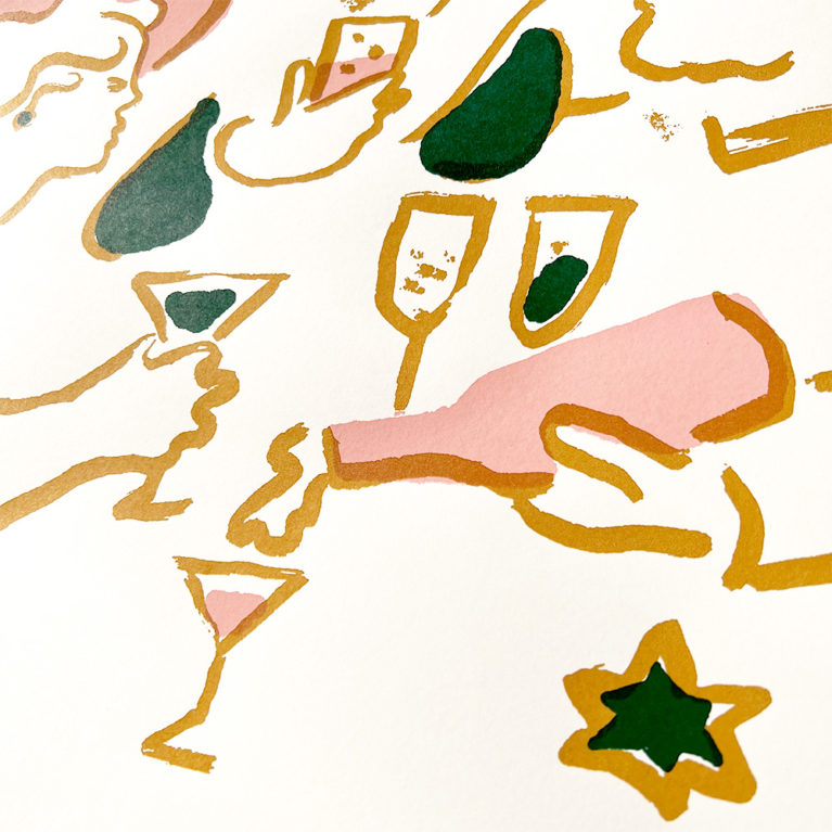 Rozalina Burkova Print Club London Screenprint