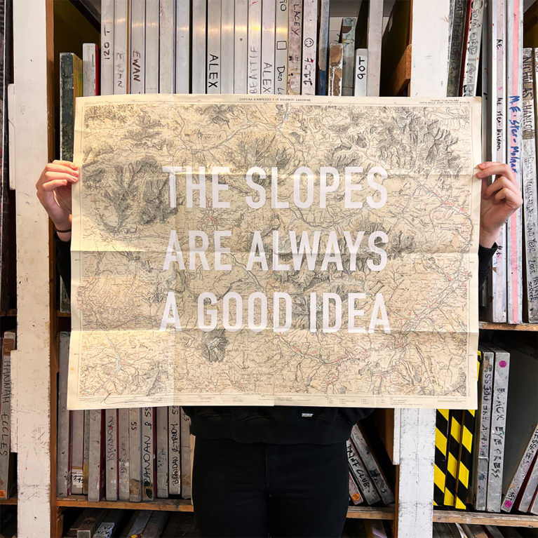 Dave Buonaguidi Print Club London Screenprint