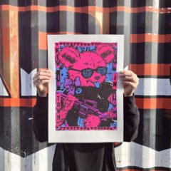 Ben Rider Print Club London Screenprint