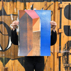 Angus Vasili Print Club London Screenprint