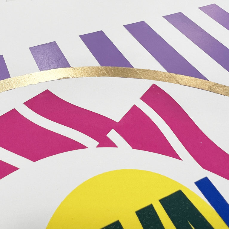 Gill Sheraton Print Club London Screenprint