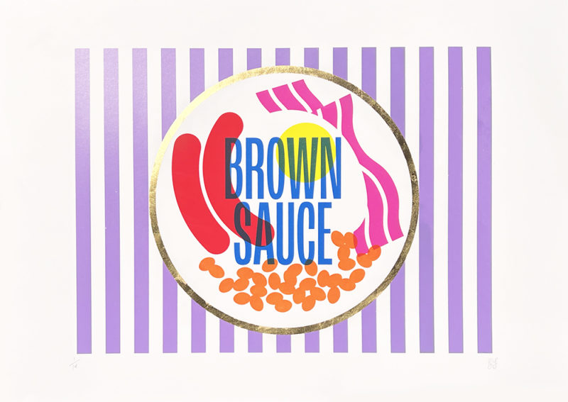 Gill Sheraton Print Club London Screenprint