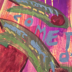 Ed Burkes Print Club London Painting