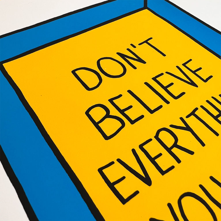 Diego Arellano Print Club London Screenprint