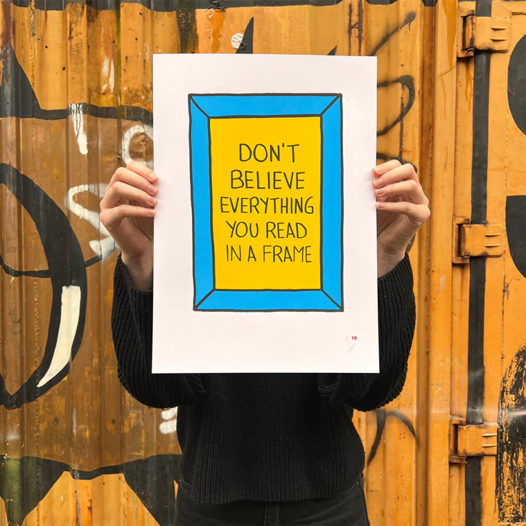 Diego Arellano Print Club London Screenprint