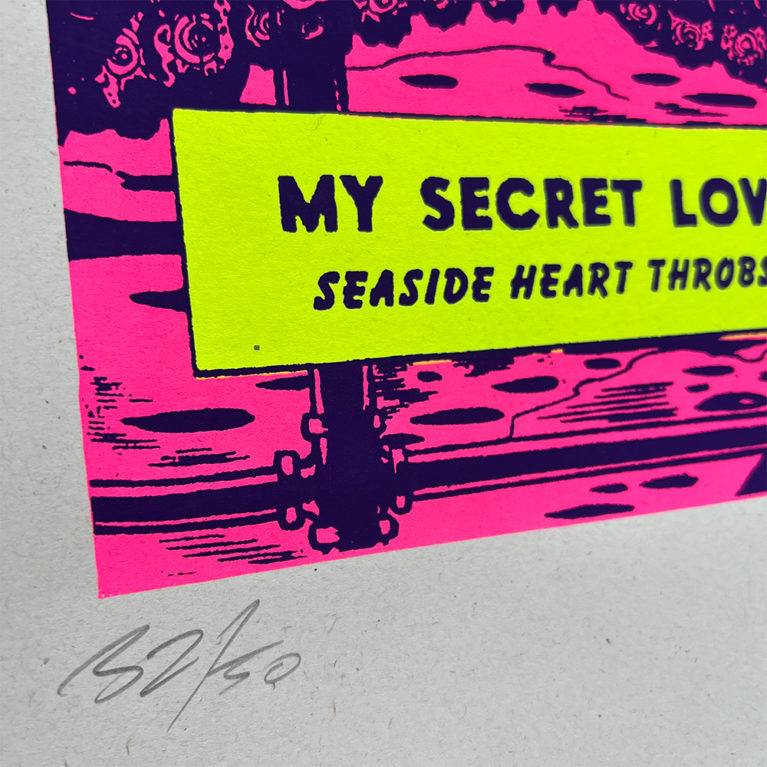 Ben Rider Print Club London Screenprint