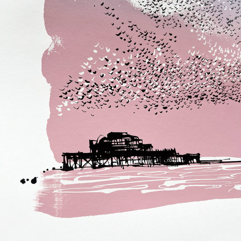 Caroline Tomlinson Print Club London Screenprint
