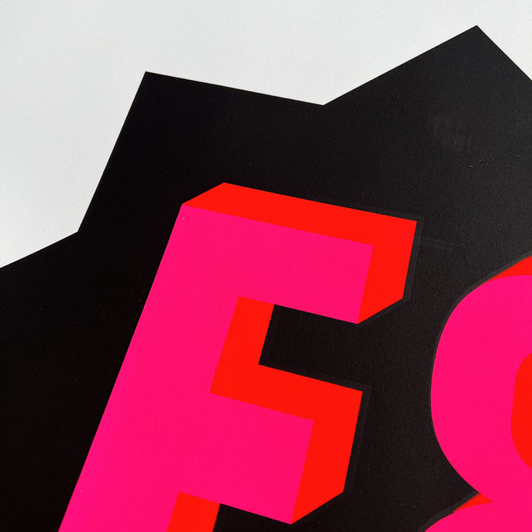 Dave Buonaguidi Print Club London Screenprint