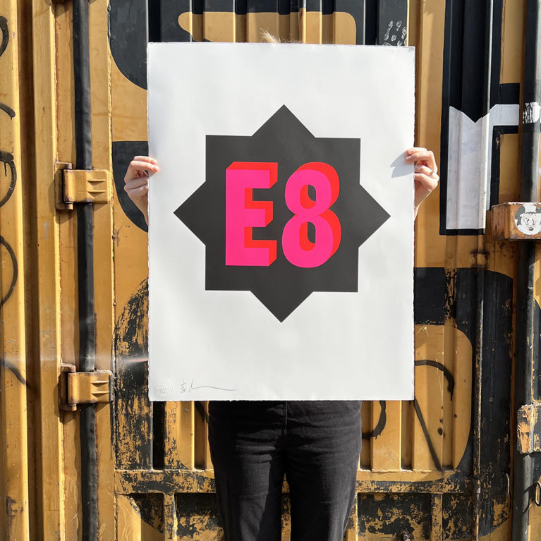 Dave Buonaguidi Print Club London Screenprint