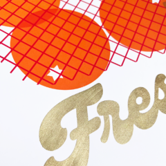 Gill Sheraton Print Club London Screenprint