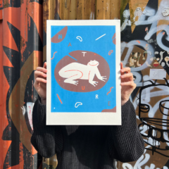 Max Machen Print Club London Screenprint