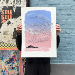 Caroline Tomlinson Print Club London Screenprint