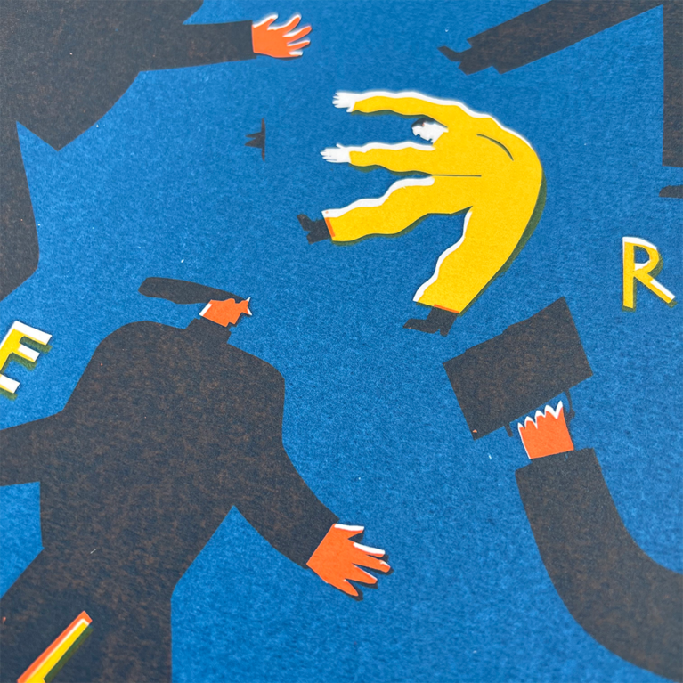 Max Machen Print Club London Screenprint