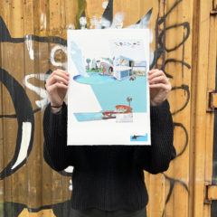 Bonnie and Clyde Print Club London