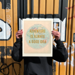 Dave Buonaguidi Print Club London Screenprint