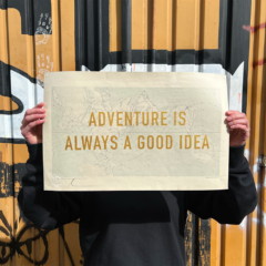 Dave Buonaguidi Print Club London Screenprint