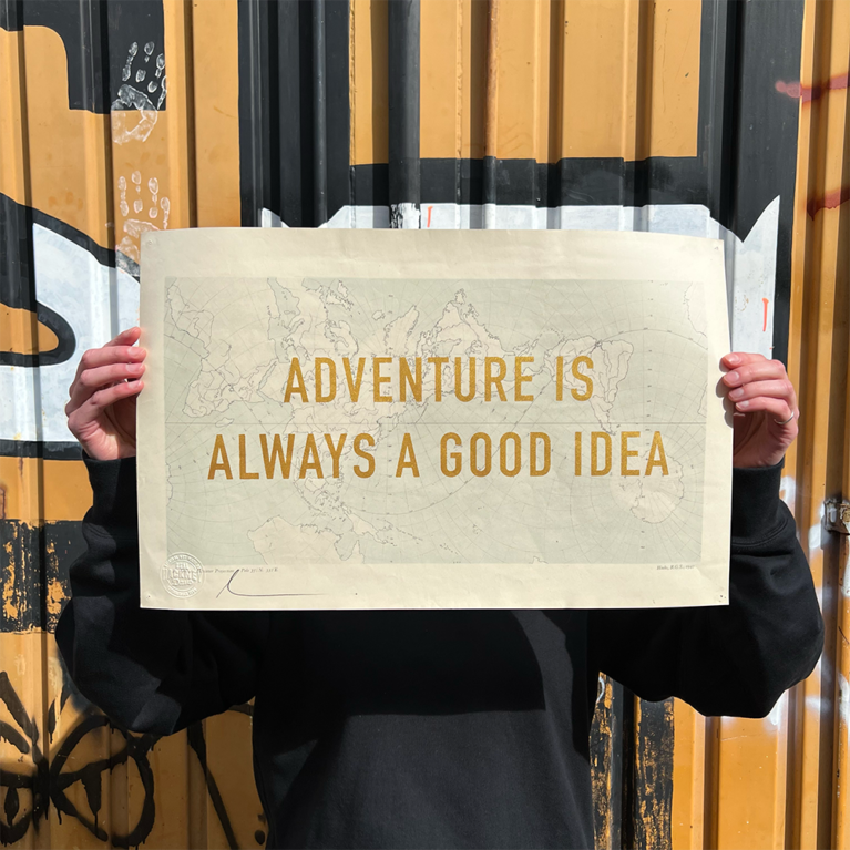 Dave Buonaguidi Print Club London Screenprint