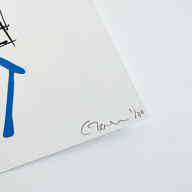 Caroline Tomlinson Print Club London Screenprint